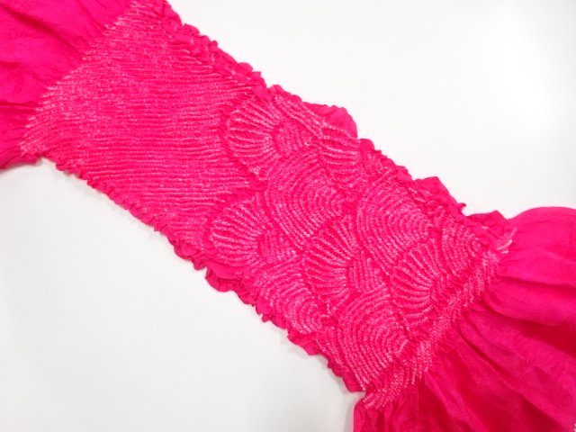 JAPANESE KIMONO / SHIBORI OBIAGE